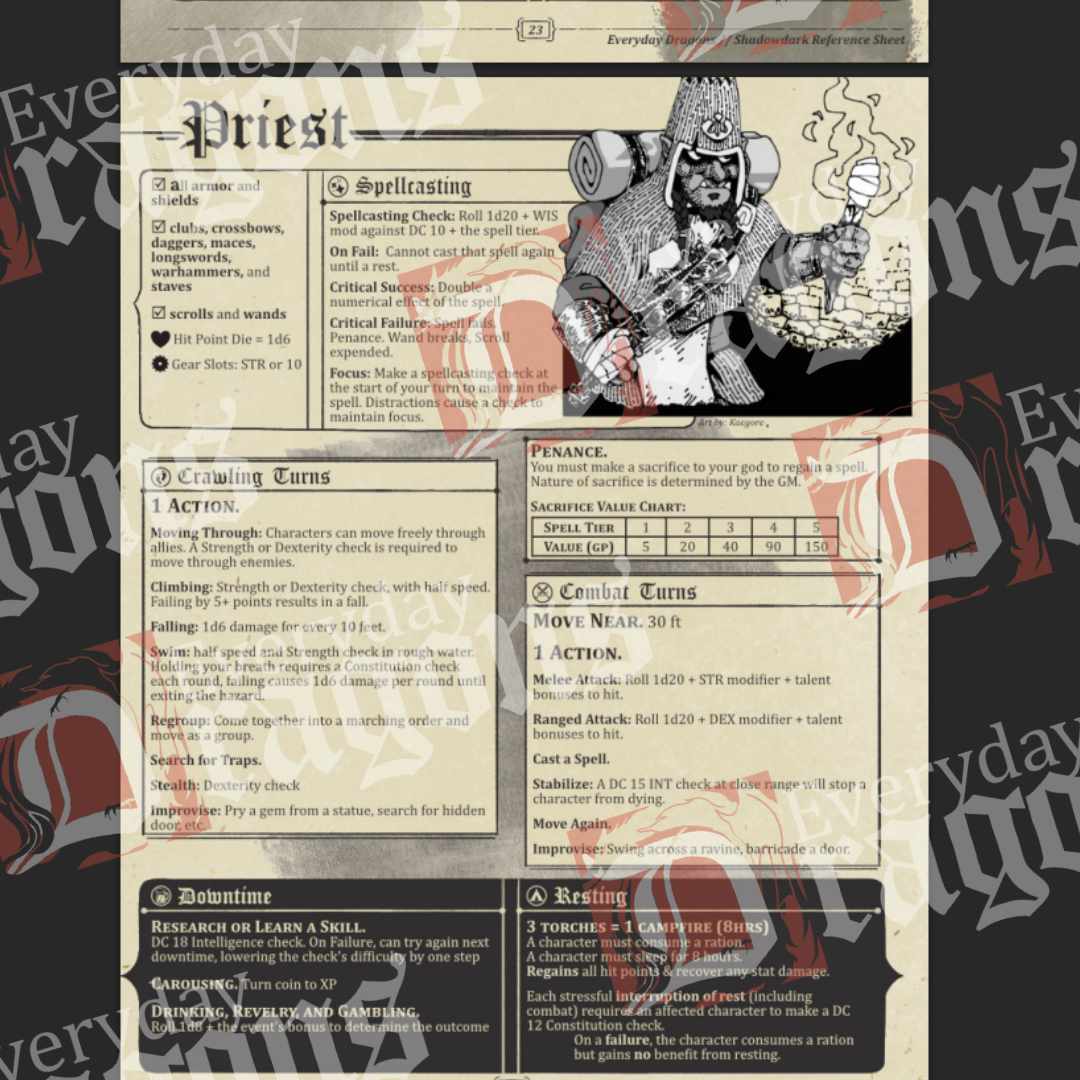 Shadows & Darkness - Digital Version Only - Everyday Dragons Magazine Issue 2