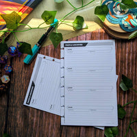 People & NPC Page Pack Refills For Player & Gamemaster Notebooks