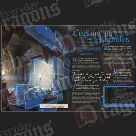 Ancient Technology - Digital - Everyday Dragons Magazine Issue 3