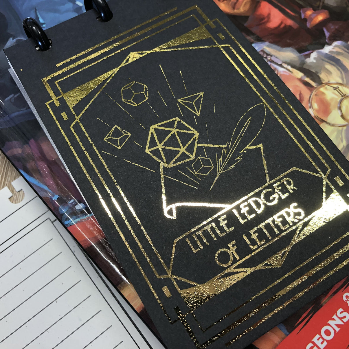 Little Ledger of Letters - Mini Discbound Notebook For TTRPGs