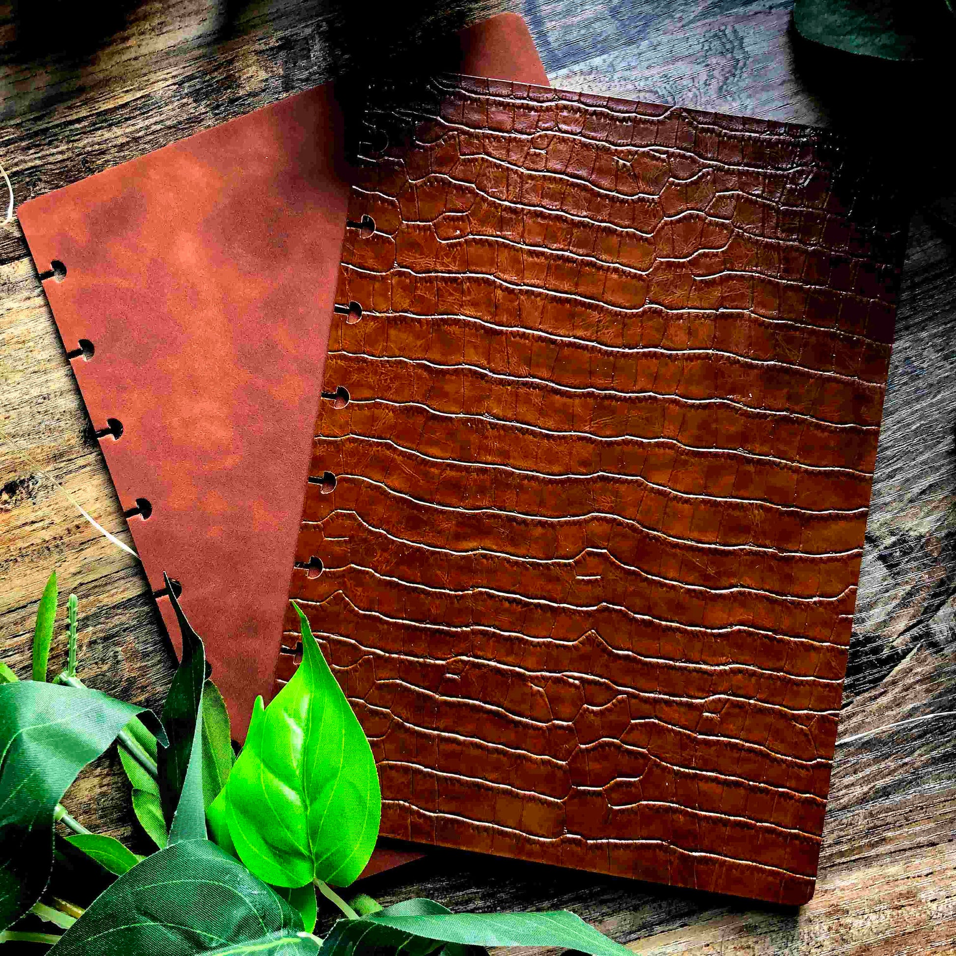 Vegan Leather Discbound Cover | Player's Notebook Size