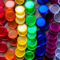 Colored Plastic 1-inch Discs | For discbound Notebooks