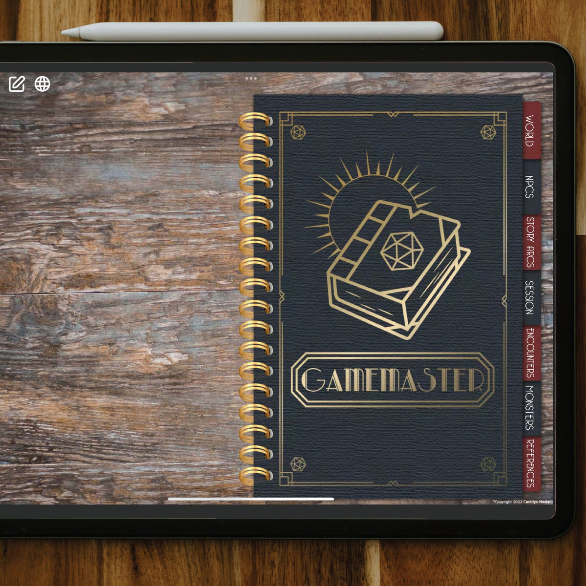 Campaign Assistant - Digital Dungeon Master Notebook
