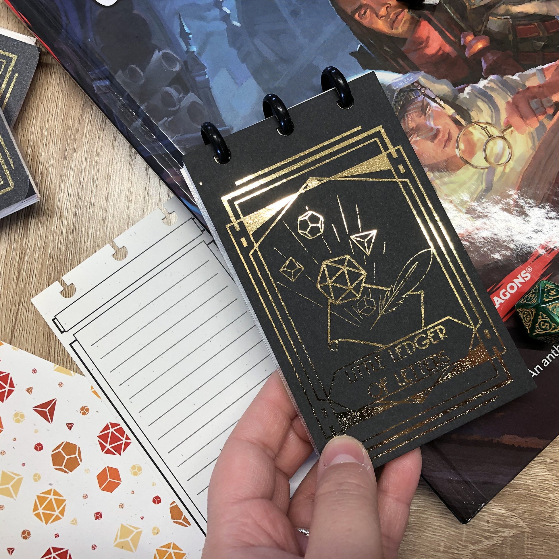 Little Ledger of Letters - Mini Discbound Notebook For TTRPGs