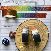 Adventuring Gear - Gold Foil Washi Tape