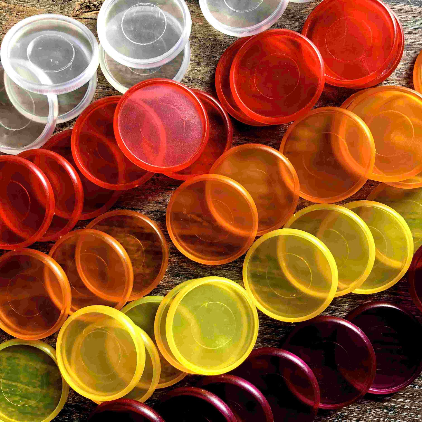 Colored Plastic 1.5-inch Discs | For discbound Notebooks